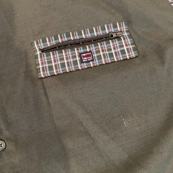 Bugle Boy Jean Company Button Up Shirt Long Sleeve Plaid Pocket 3XL BB-77-01 - Picture 7 of 13